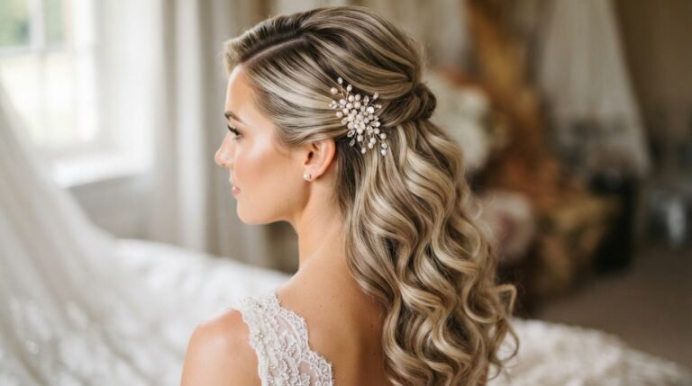 11 Half Up Half Down Wedding Hairstyles That Actually Hold Up All Day