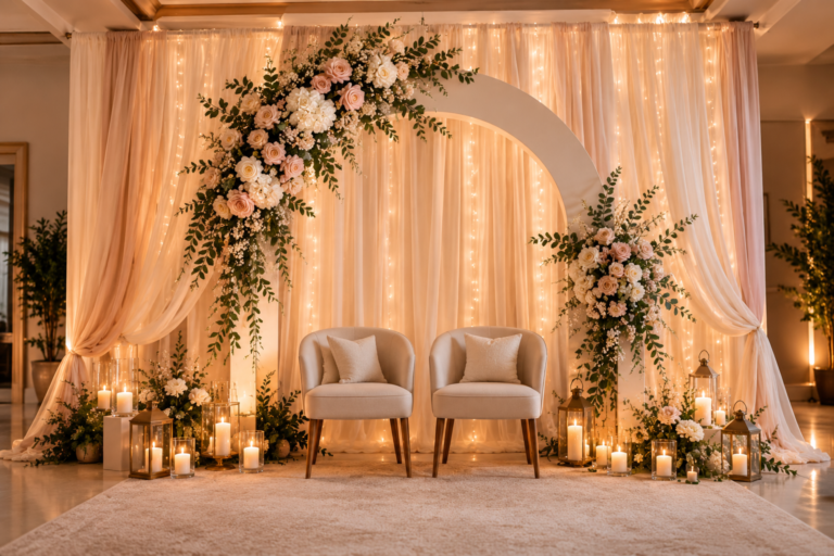 5 Engagement Background Ideas for a Romantic Setup