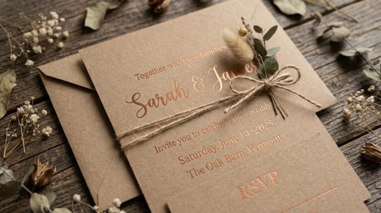 11 Christmas Wedding Invitation Ideas That Set the Tone Before Guests Arrive