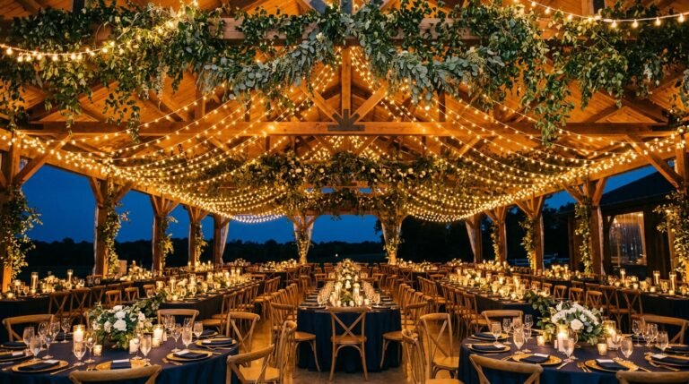 11 Burnt Orange and Navy Blue Wedding Decor Ideas That Feel Rich, Not Clashing